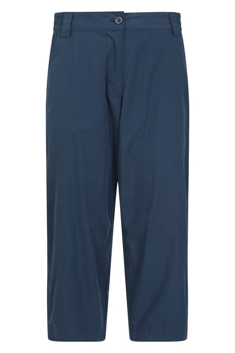 'Quest' Women's Capri Pants Quick Dry UV Protection Trousers Navy - Image 1