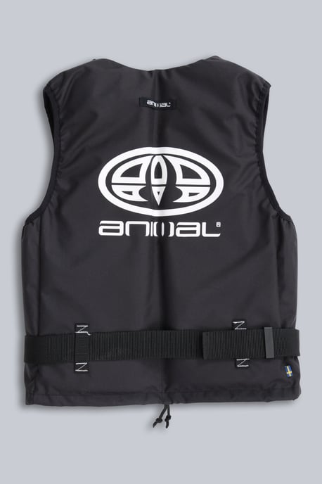'Mist' Adult Buoyancy Aid Adjustable High Visibility Water Safety Life Jacket Black - Image 3