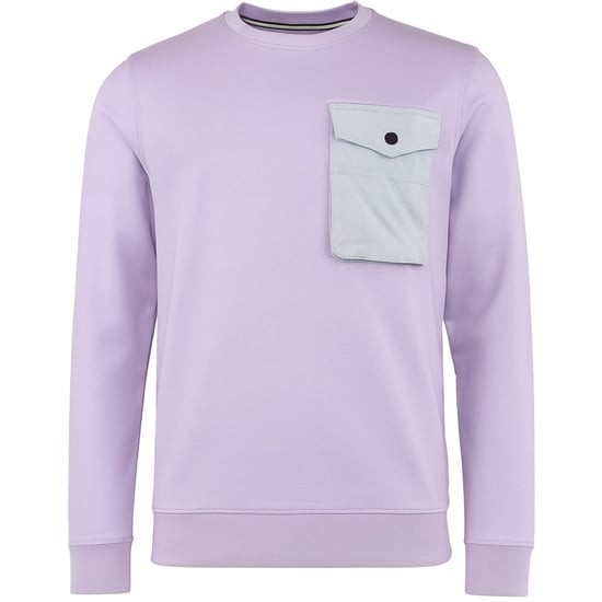 Weekend Offender Kesey Mens Purple Sweater - Image 1