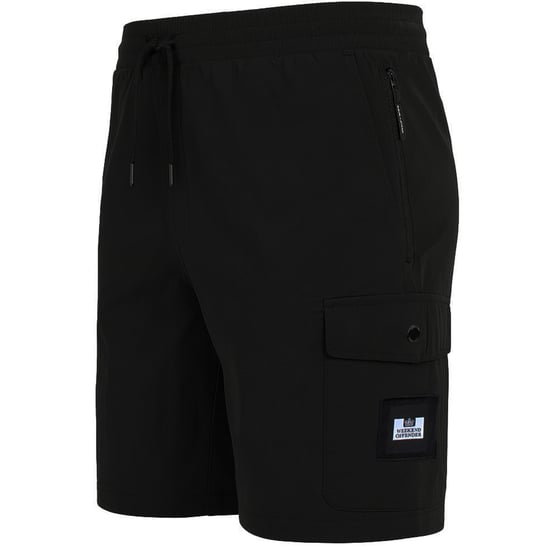 Weekend Offender Olympia Mens Black Shorts - Image 2