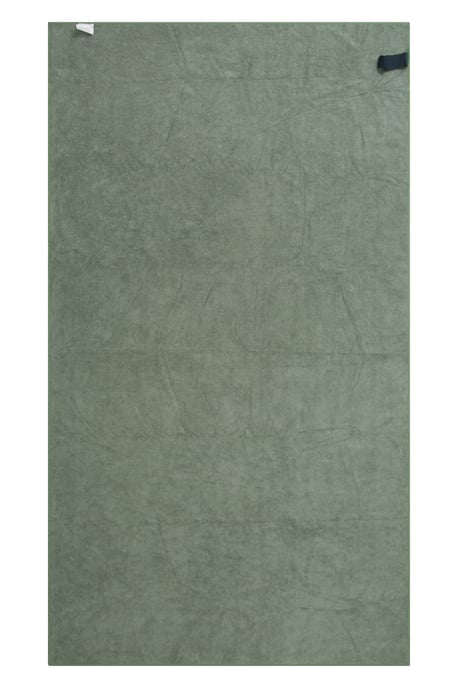 Giant Micro Towelling Travel Towel Quick Dry Lightweight Soft Highly Absorbent Khaki - Image 2