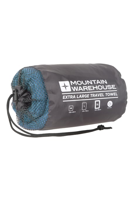Giant Micro Towelling Travel Towel Quick Dry Lightweight Soft Highly Absorbent Teal - Image 6