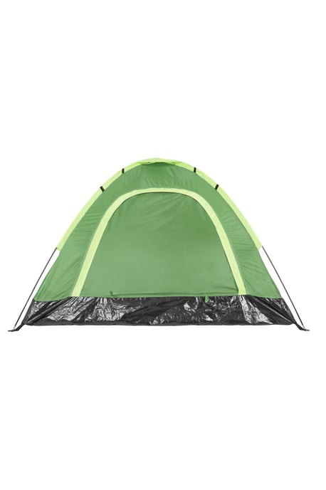 'Festival Fun' Unisex 2 Man Tent Sewn in Groundsheet Water Resistant Camping Accessory Green - Image 4