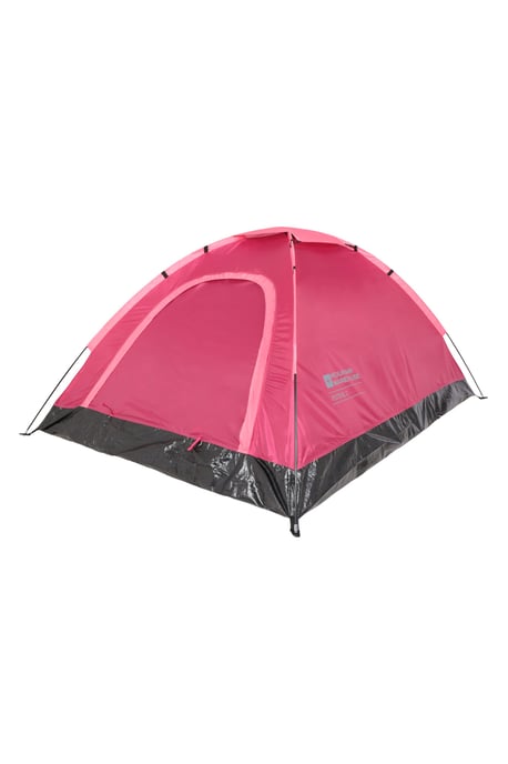 'Festival Fun' Unisex 2 Man Tent Sewn in Groundsheet Water Resistant Camping Accessory Pink - Image 3