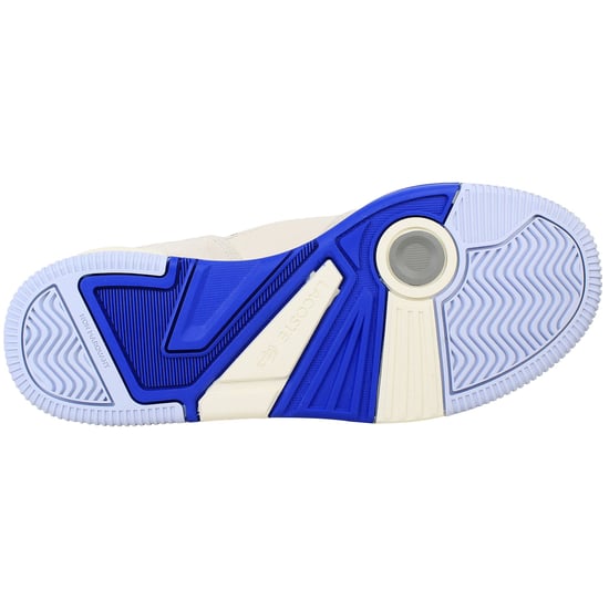 Lacoste Lineshot 124 1 Mens White/Blue Trainers - Image 5