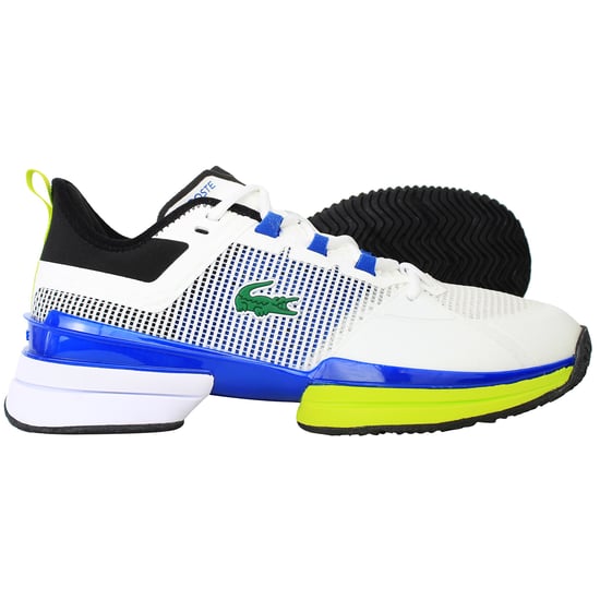 Lacoste AG-LT21 Ultra 222 1 Mens White Trainers - Image 4