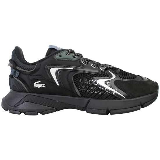 Lacoste L003 Neo 124 2 Mens Black Trainers - Image 1