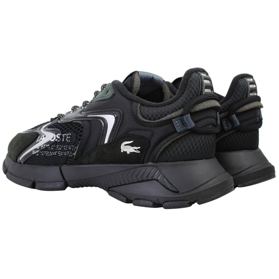 Lacoste L003 Neo 124 2 Mens Black Trainers - Image 3