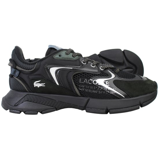 Lacoste L003 Neo 124 2 Mens Black Trainers - Image 4
