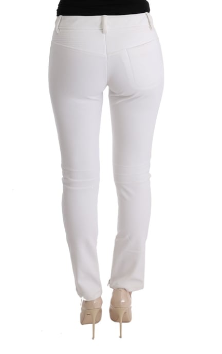Witte Paneel Detail Broek - Image 3