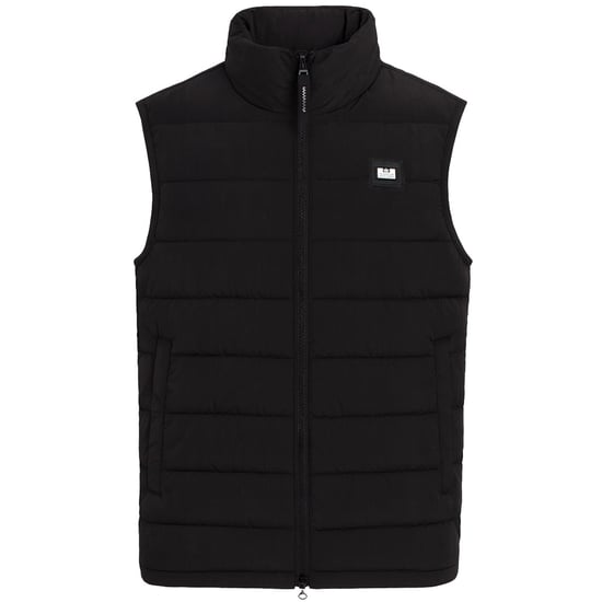 Weekend Offender Gacha Mens Black Gilet - Image 1