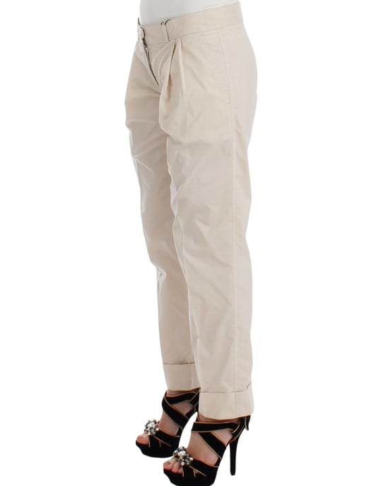 Plisségemepte Broek Beige - Image 2