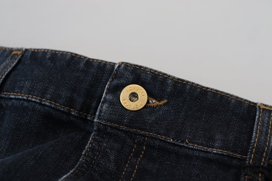 Denim Leren Rok - Image 5