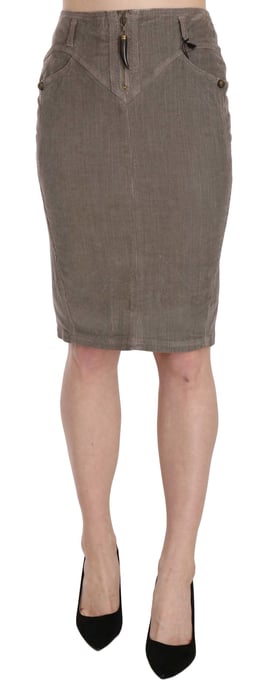 Just Cavalli Corduroy Kokerrok - Image 1