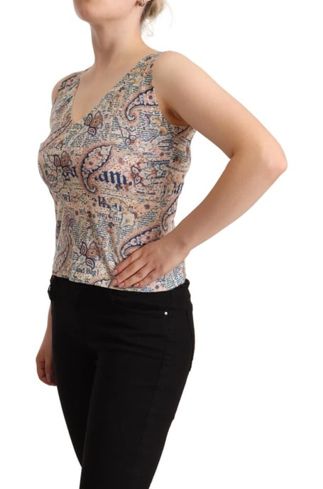 Paisley Print Mouwloos Topje - Image 2