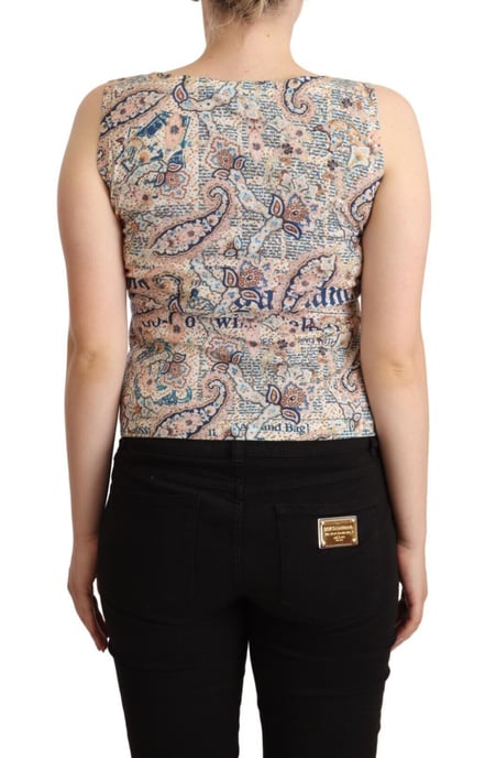 Paisley Print Mouwloos Topje - Image 3