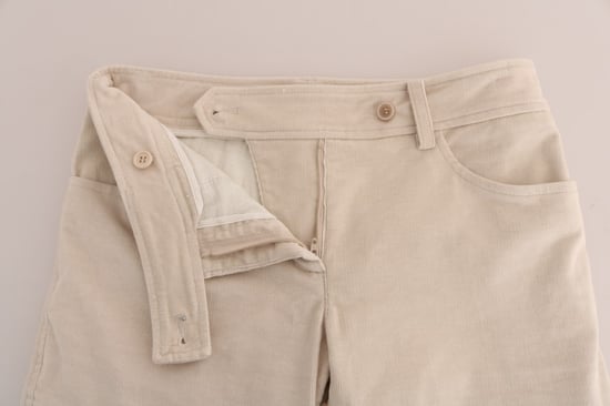 Katoenen Broek Met Rits in Bikerstijl - Image 4