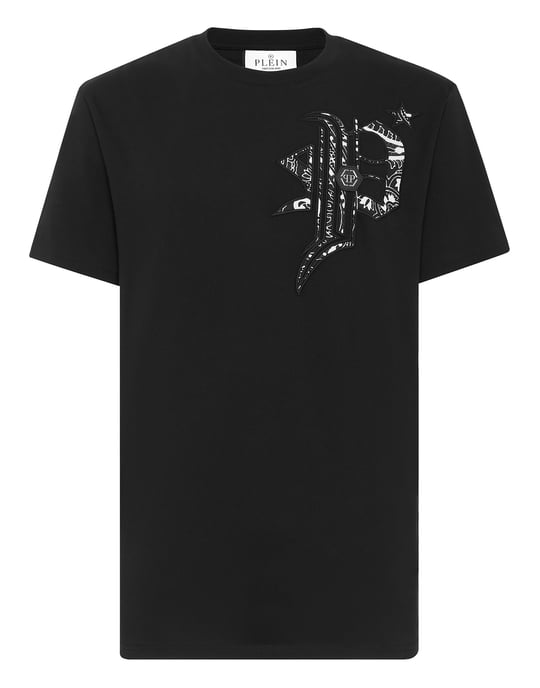 T-Shirt Ronde Hals Gothic Plein - Image 5