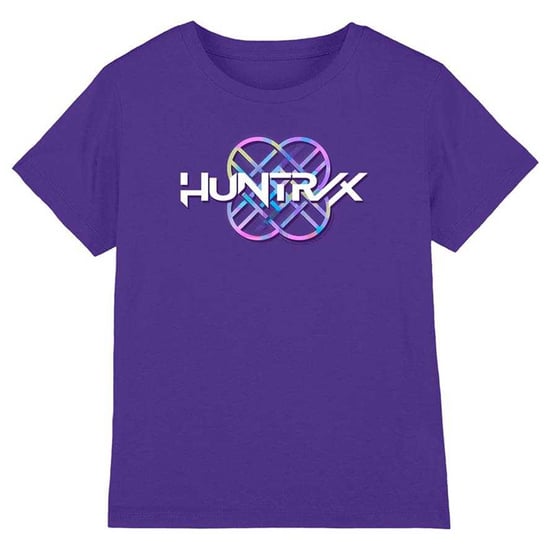 K-Pop Demon Hunters Childrens/Kids Pastel Logo T-Shirt (Purple) - Image 1