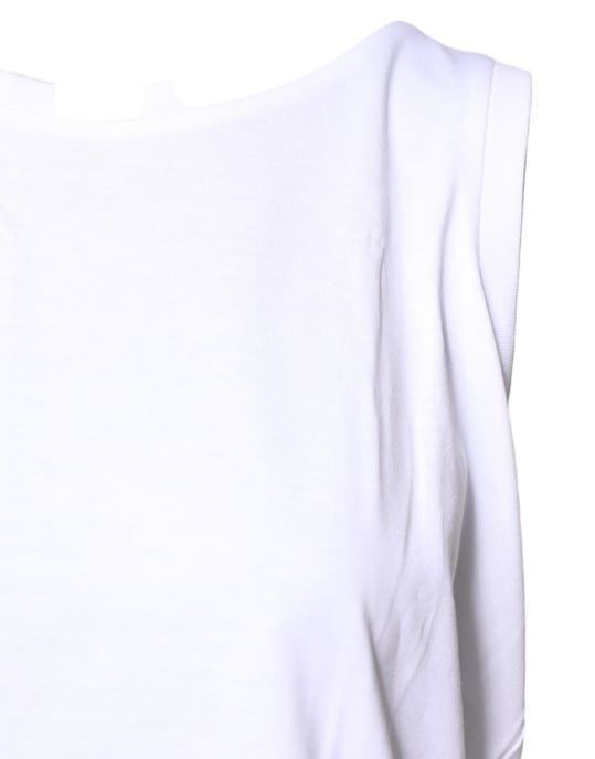 Ärmlös Bomulls T-shirt - Image 3
