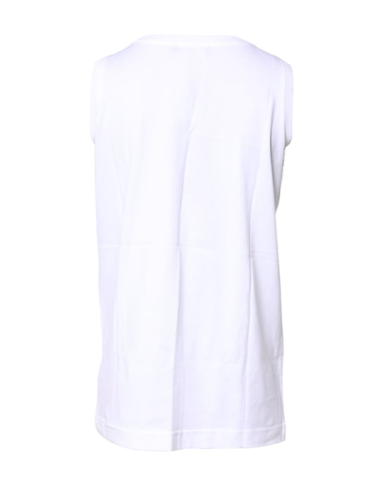 Ärmlös Bomulls T-shirt - Image 4