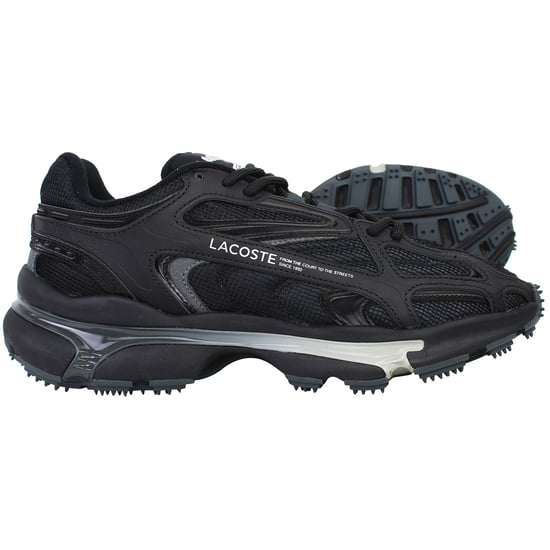 Lacoste L003 2K24 224 1 JD Mens Black Trainers - Image 4