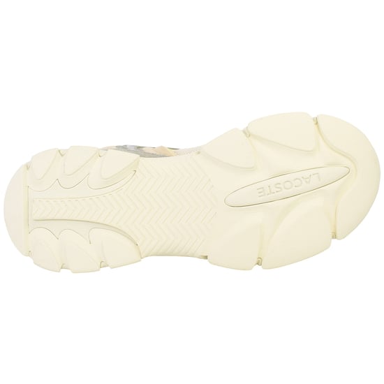Lacoste L003 NEO 124 1 COU Womens Beige Trainers - Image 5