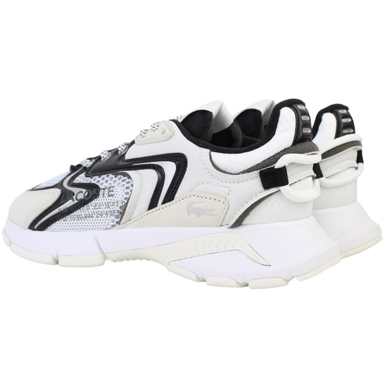 Lacoste L003 NEO 124 3 COU Mens Off White Trainers - Image 3