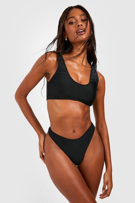 Essentials Scoop Bikini Top - Image 3