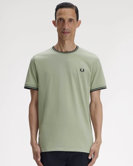 T-Shirt in Sage Green - Image 1