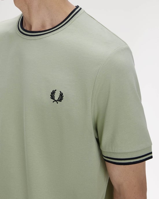 T-Shirt in Sage Green - Image 4