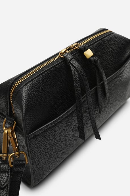 Where's That From Womens 'Dune' Faux Leather Structured Mini Shoulder Bag - Image 4