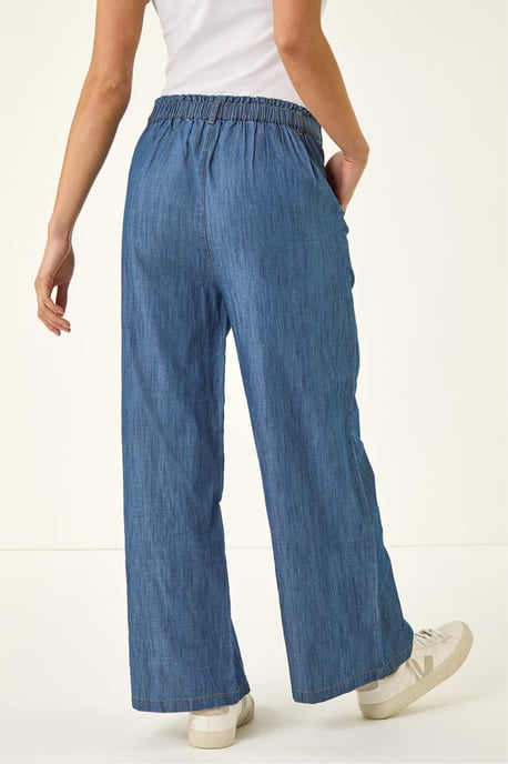 Petite Wide Leg Trouser - Image 3