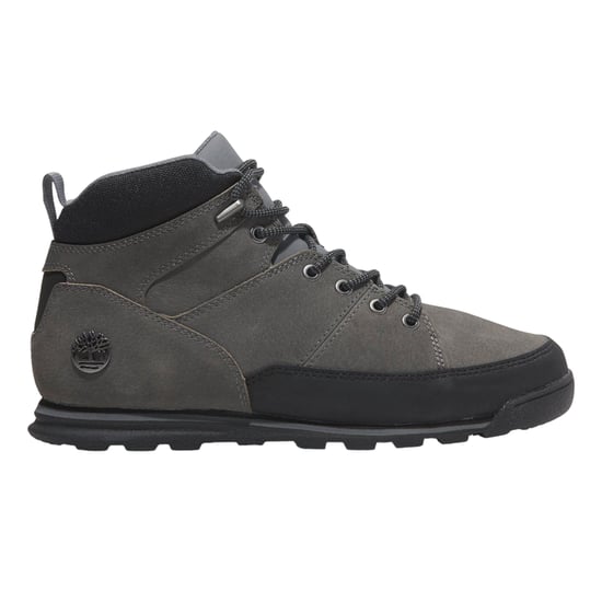 Timberland Heren Euro Rock Leren Halfhoge Laarzen (Grijs) - Image 4
