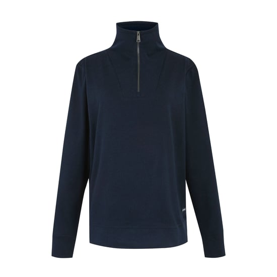 Regatta Demmi Quarter Zip Fleece Top, dam/dam (Marinblått) - Image 1