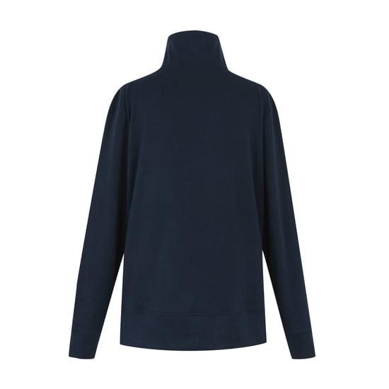 Regatta Dames/Dames Demmi Quarter Zip Fleece Top (Marine) - Image 2