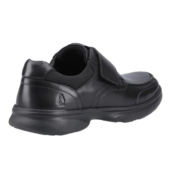 Hush Puppies Mens Hector Touch Fastening Flats (Black) - Image 2