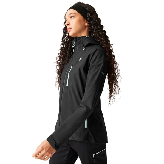 Dare 2B Dames/Dames Torrek II Colour Block Waterdichte Jas (Zwart) - Image 4