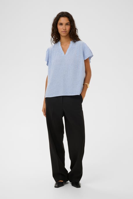 SLAria Blouse Blouse with short sleeve Feminine Silhouette - Image 1