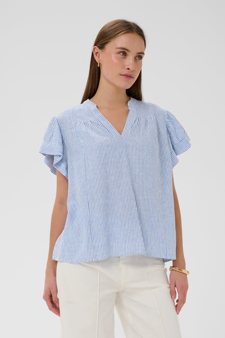 SLAria Blouse Blouse with short sleeve Feminine Silhouette - Image 3