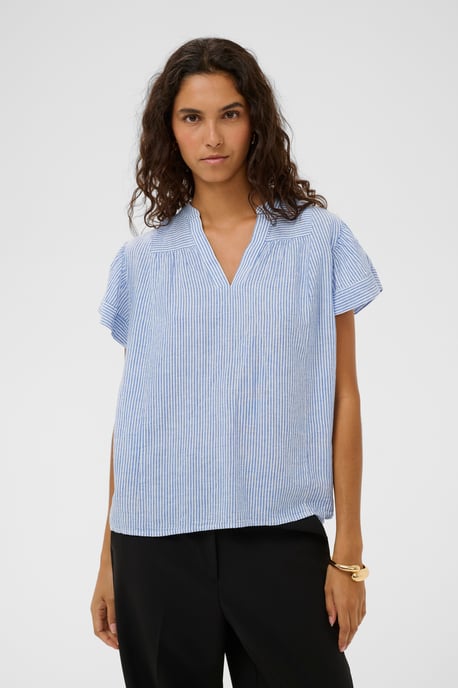 SLAria Blouse Blouse with short sleeve Feminine Silhouette - Image 4