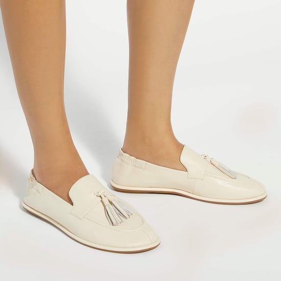 Dune Ladies Grounding - Suede Round Toe Tassel Loafers - Image 3