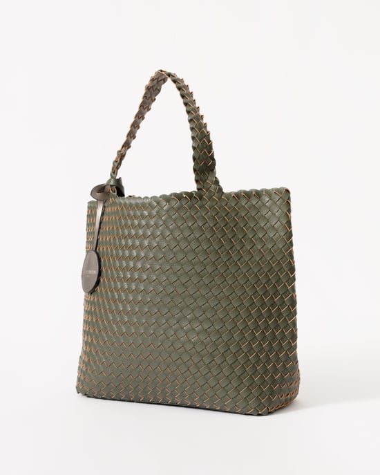 Shopper in Dark Green - Image 5