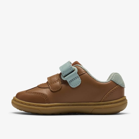 Flash Coast T Tan Leather Shoes - Image 2