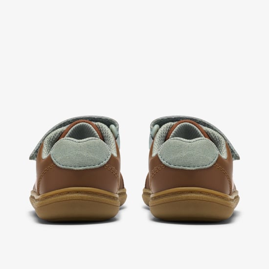 Flash Coast T Tan Leather Shoes - Image 5