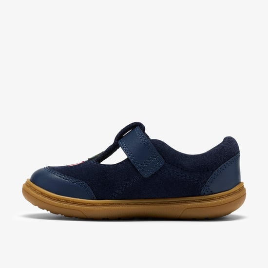 Flash Ruby T. Navy Leather Shoes - Image 2