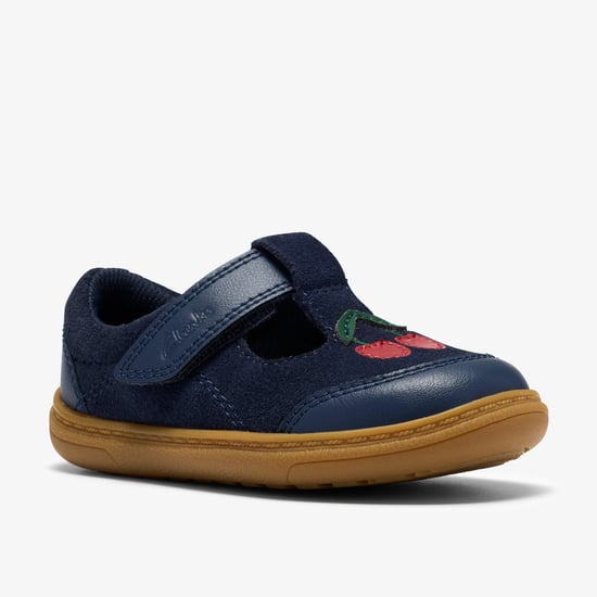 Flash Ruby T. Navy Leather Shoes - Image 4