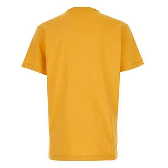 Dsquared2 Zonnebloemgeel T-shirt Groot Icon Zwart Logo - Image 2