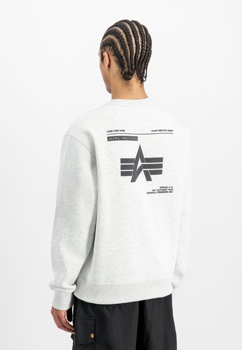 Label Backprint Sweatshirt - Image 3