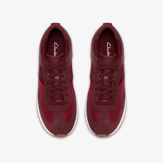 Cloford Lo Burgundy Combi Trainers - Image 6